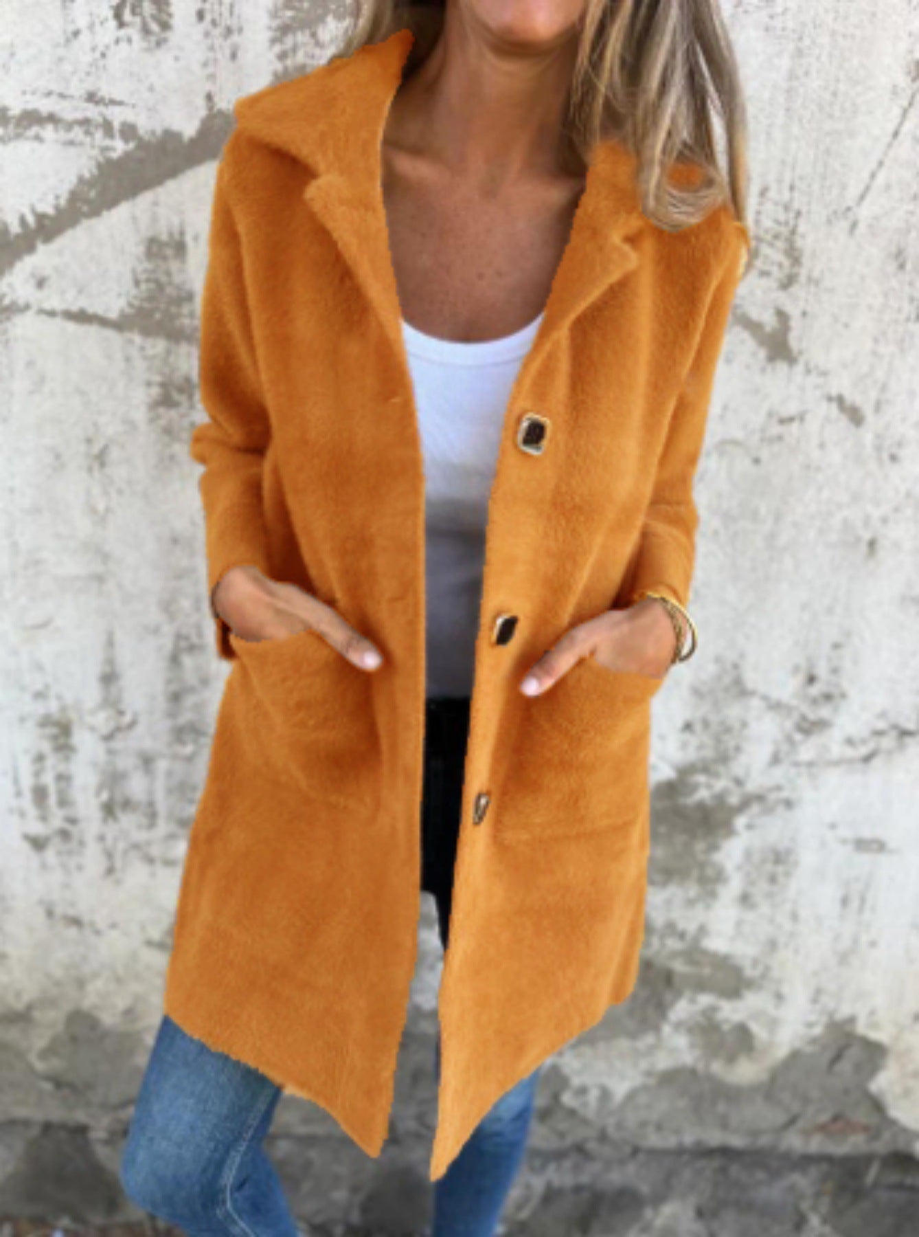 Manteau doux élégant