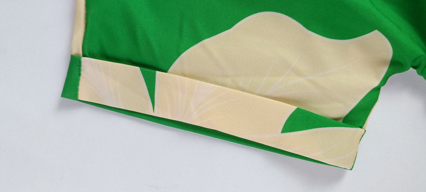 Robe chemise fluide élégante