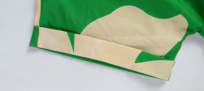 Robe chemise fluide élégante