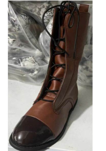 Bottines élégantes à lacets pour femme