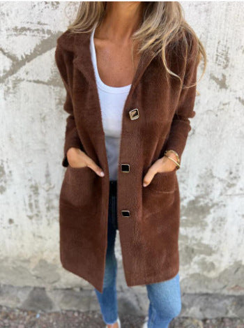 Manteau doux élégant