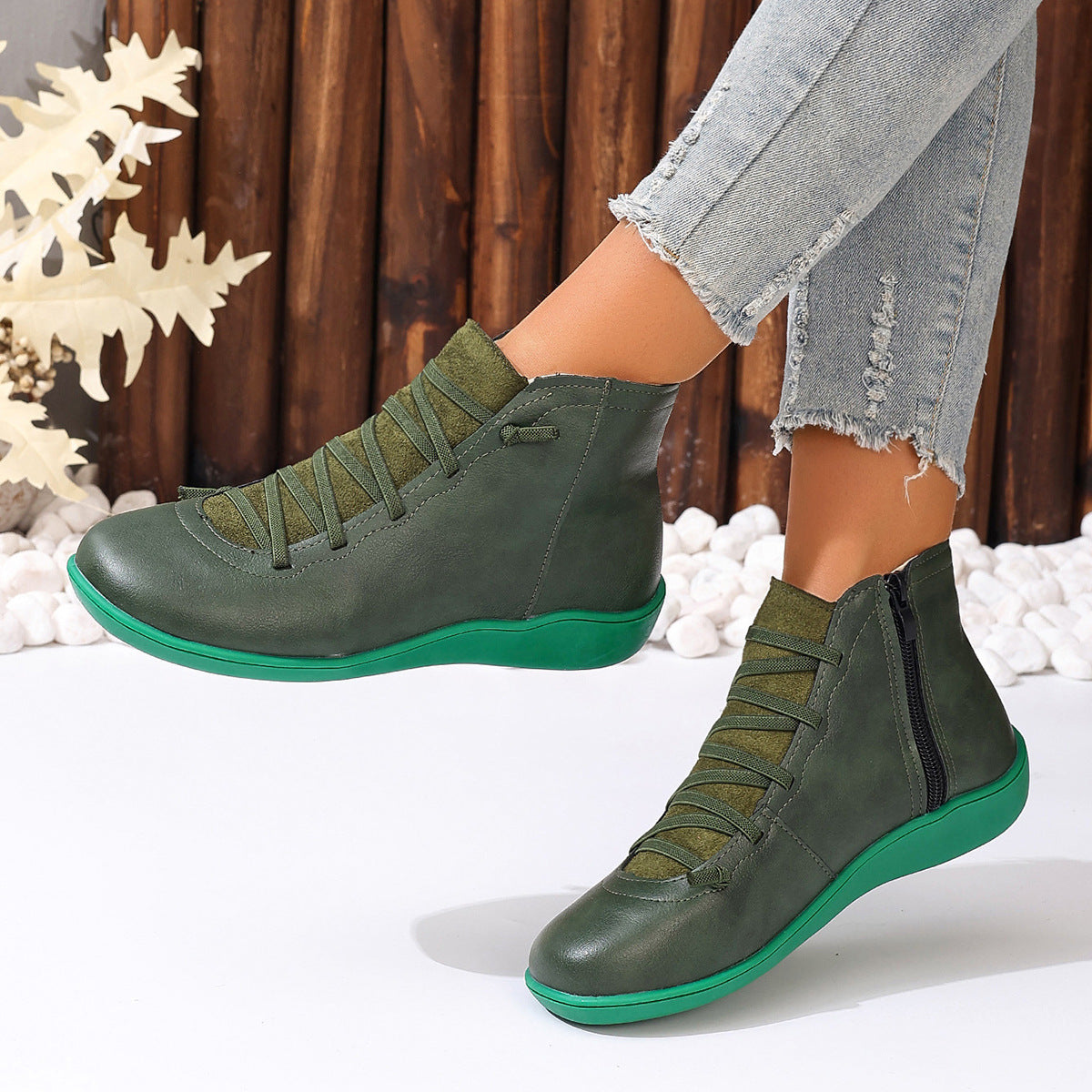 Bottines confort chic