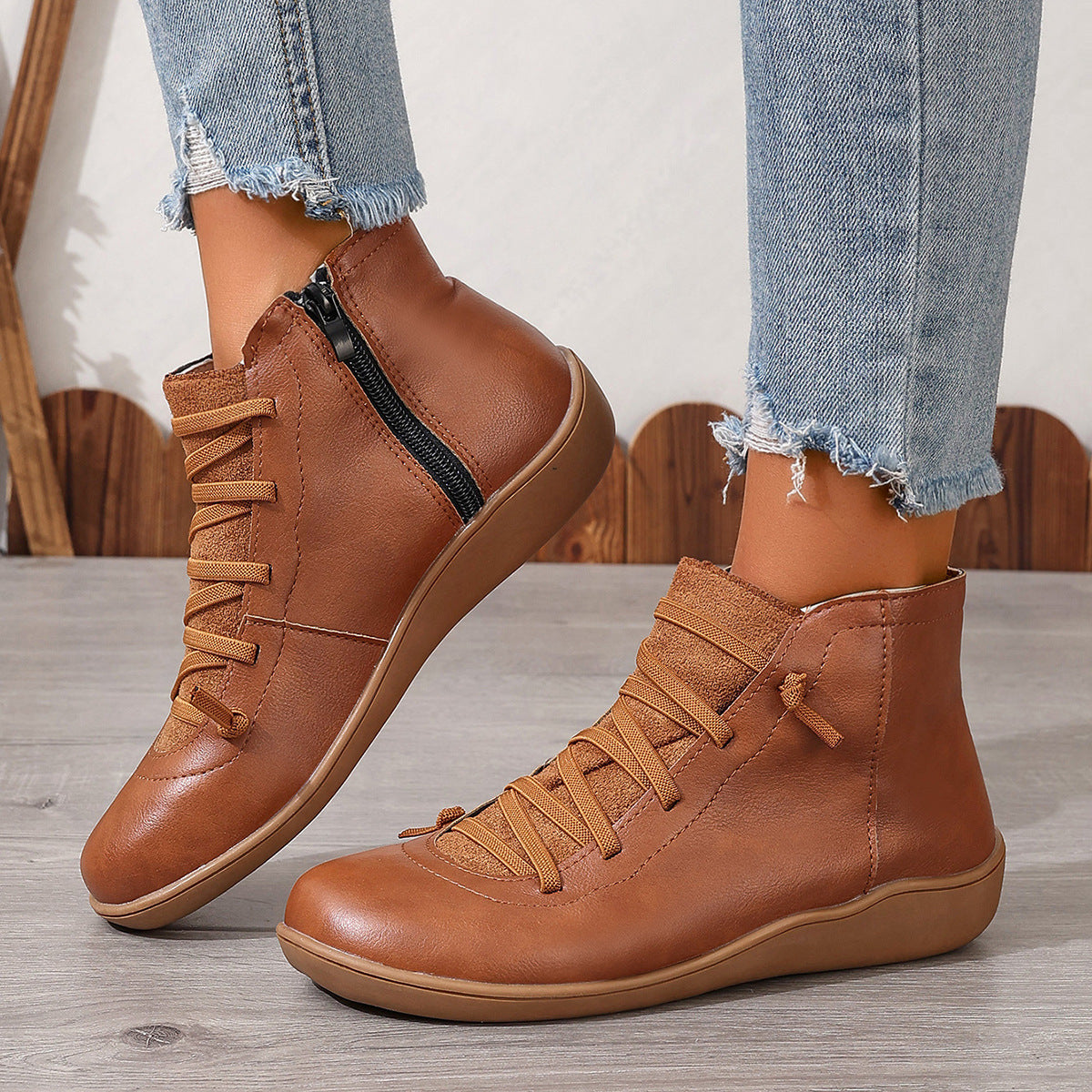 Bottines confort chic