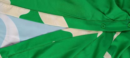 Robe chemise fluide élégante